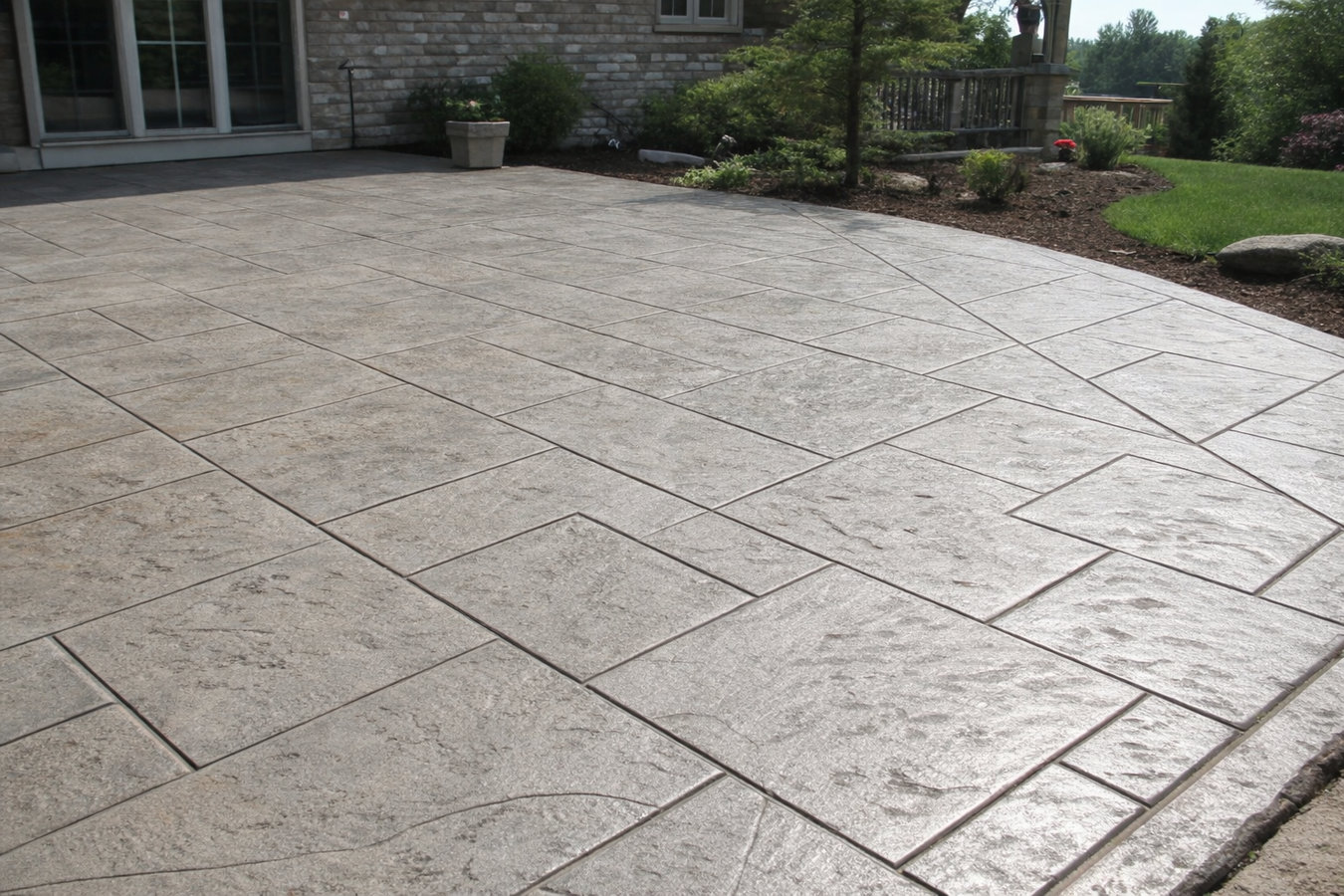 Stamped concrete services